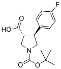 (3S,4R)-1-(tert-butoxycarbonyl)-4-(4-fluorophenyl)pyrrolidine-3-carboxylic acid